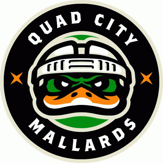 quad city mallards 2014-pres secondary logo iron on transfers for T-shirts